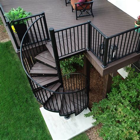 Outdoor Spiral Staircase Yurihomes