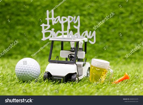 Happy Birthday Golfer Photos And Images Shutterstock