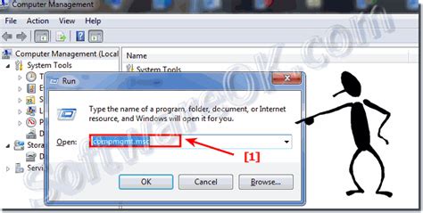 Find And Run The Computer Management In Windows 7 How To Do