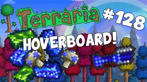 Lets Play Terraria Iosandroid Crafting A Hoverboard 128 Youtube