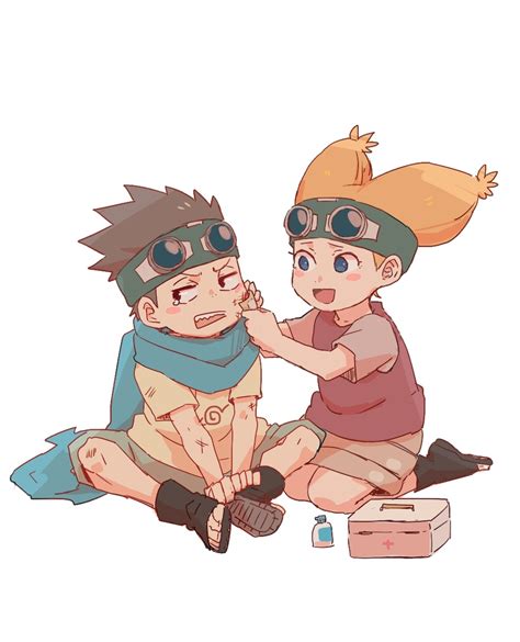 Konohamaru And Moegi By Pixiv Id Naruto Naruto Shippuden Characters Anime Naruto