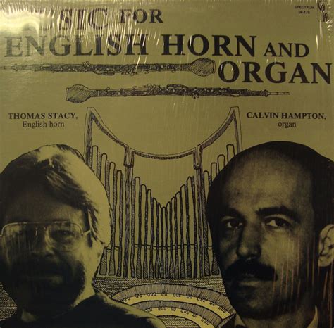 Calvin Hampton Thomas Stacy Music For English Horn And Organ 1983