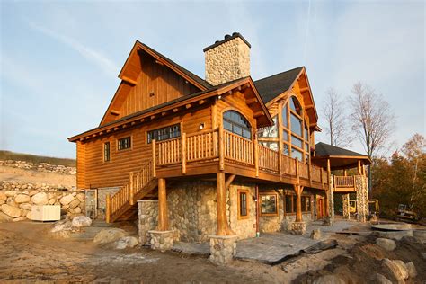 Why Build A Log Cabin Home Eastmark Construction