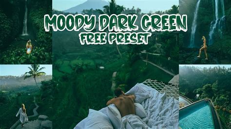 • thank you for downloading the 10 moody green lightroom presets. Moody Dark Green Preset - Free Lightroom Mobile Preset DNG ...