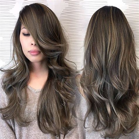 Ash brown obviously projects stunning stylish looks with more freshness it is normally preferred that ash brown hair does not match for asian. Ash brown balayage ombre | Nail Art Styling