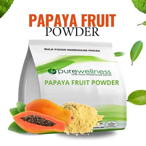 Papaya Fruit Powder — Purewellness