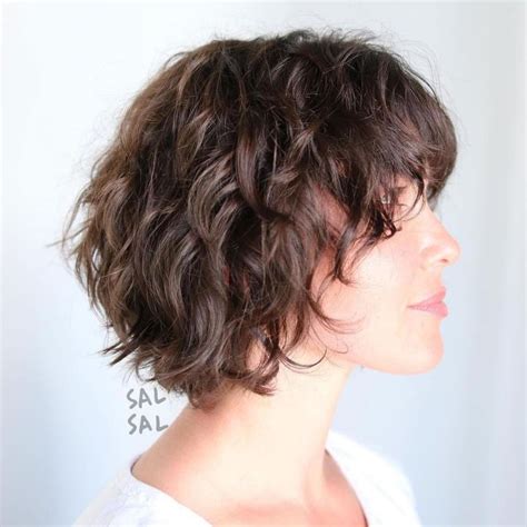 Messy Curly Bob Hairstyles Hairstyle Catalog
