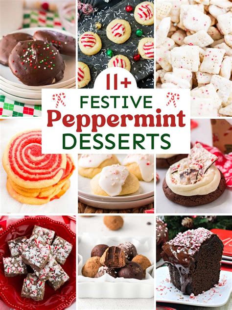 11 Festive Peppermint Desserts For The Holiday Season