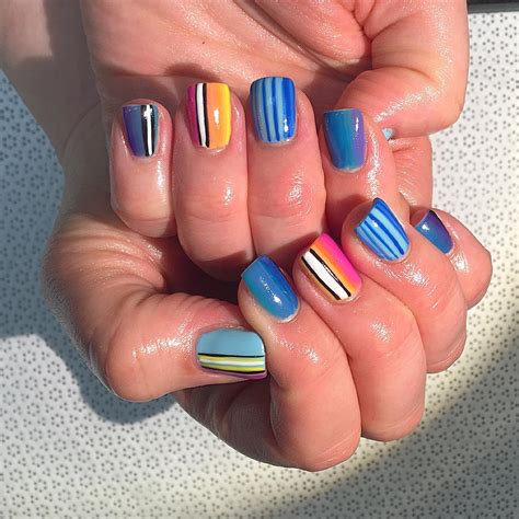 Acrylic Nails Solid Colors Idea
