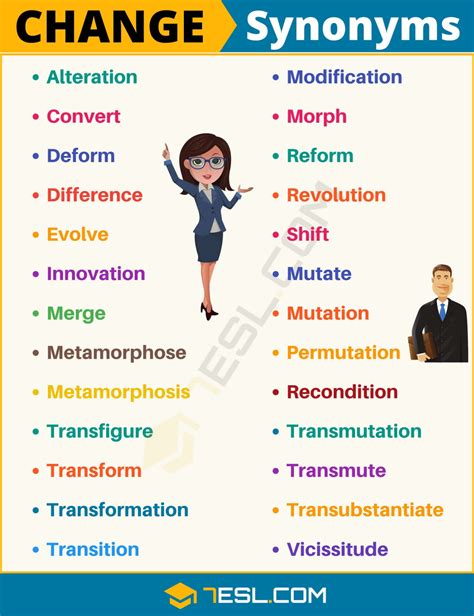65 Synonyms For Change With Examples Another Word For Change