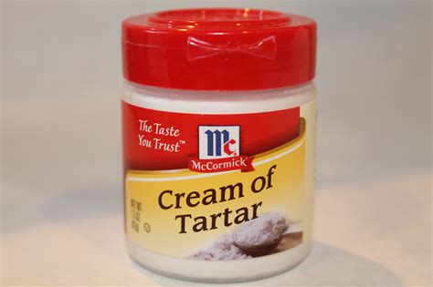 Cream of tartar (substitute 1tsp lemon juice). cream of tartar substitute for meringue