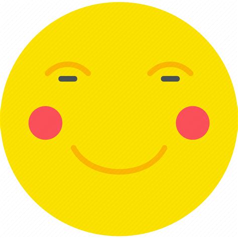 Blushing Emojis Emoji Avatar Blush Face Shy Icon Download On Iconfinder