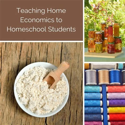 Write Your Own Home Economic Curriculum For Homeschool Students Home