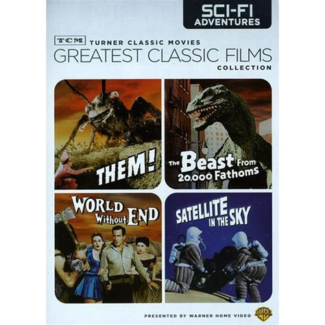 Tcm Greatest Classic Films Collection Sci Fi Adventures Dvd