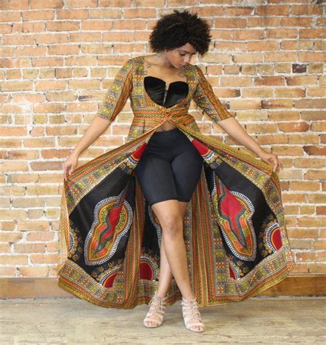 Split Dashiki Dress Etsy In 2021 African Fashion Dresses African Fashion African Dress
