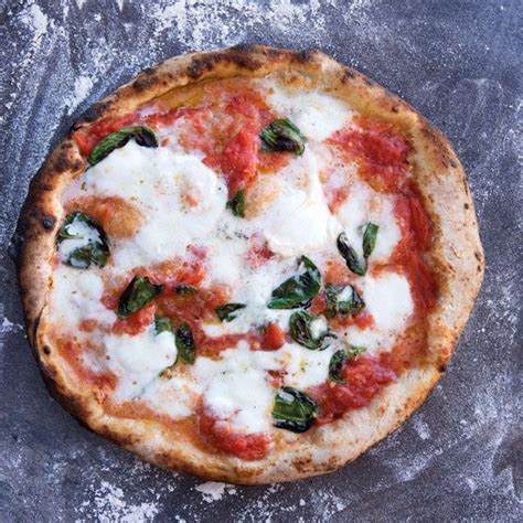 Authentic Italian Pizza Margherita La Casa With Simple Homemade Tomato Sauce Margherita Pizza