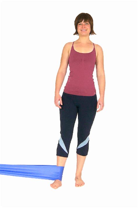 Inner Thigh Groin Exercise With Exercise Band