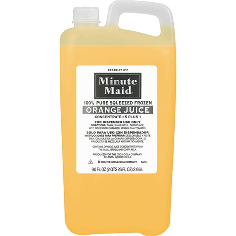 Minute Maid Orange Juice Bottle 90 Fl Oz Shop Market Basket