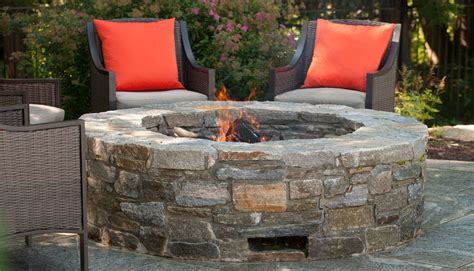Natural Stone Fire Pit Design And Maintenance Considerations