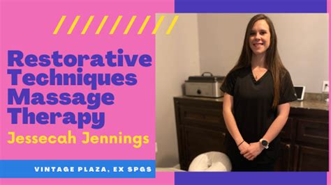Restorative Techniques Massage Therapy Now Open In Excelsior Springs Courtney S Cole