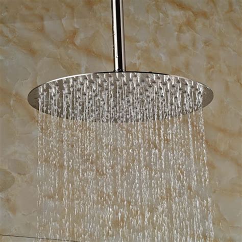 Depending on the height of your ceiling or the position of your shower tray you'll want to make sure you opt for a suitable size of shower arm, and combine it with your choice from our wonderful range. Ceiling Shower Arm Round 3" - Brushed Nickel | Aluids