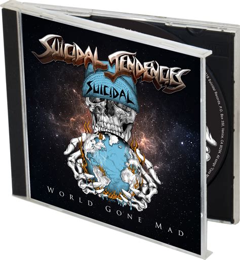 Mental disorders (including depression, bipolar disorder, autism spectrum disorders, schizophrenia, personality disorders, anxiety disorders), physical disorders (such as chronic fatigue. Suicidal Tendencies - World Gone Mad + 3 WGM Stickers ...
