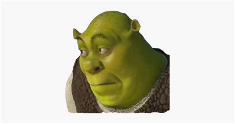 Sherk Sticker Shrek Meme Face Transparent Cartoon Free Cliparts
