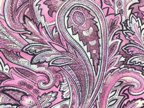 Pink Paisley Fabric Fabric Warehouse