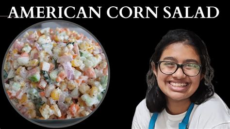 American Sweet Corn Salad Malayalam Recipe Sweet Corn Recipes Youtube