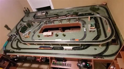 Really Cool Lionel O Gauge 12x8 Layout Wdouble Reverse Or 3 Loops