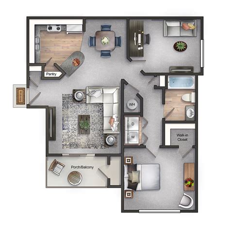 Apartment Ground Floor Plan Floorplans Click