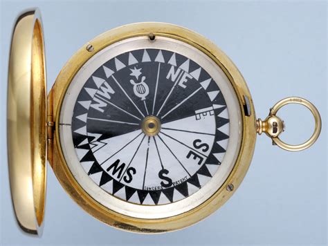 Large Gold Compass Pieces Of Time Ltd