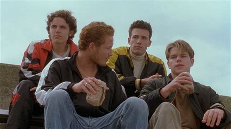 Good will hunting is by far one of the best movies of all time, but in my opinion i really think it depends on your kid. cinematic style - Ben Affleck in Good Will Hunting ...