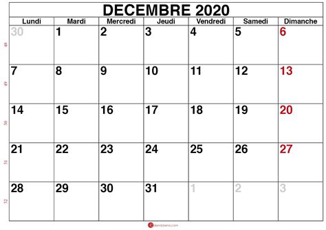 Calendrier Decembre 2020 Calendrier Calendrier Imprimable Modèles