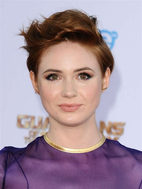 Guardians star karen gillan didn't expect larger mcu role. Karen Gillan - 'Guardians of the Galaxy' World Premiere in ...