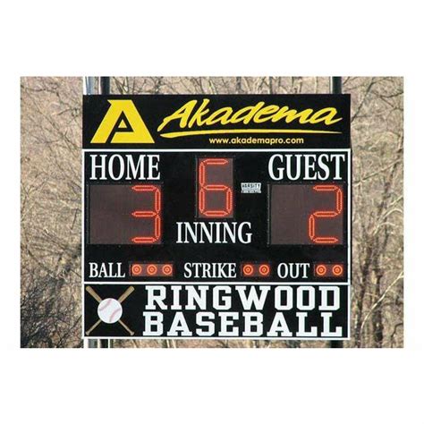 Varsity Scoreboards 3314 Baseballsoftball Scoreboard Pro Sports Equip
