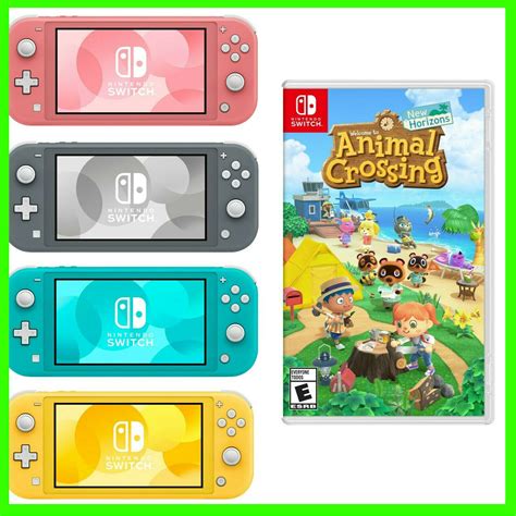**nintendo switch online membership (sold separately) and nintendo account required for online play. *NEW* NINTENDO SWITCH LITE 32GB ANIMAL CROSSING BUNDLE ...