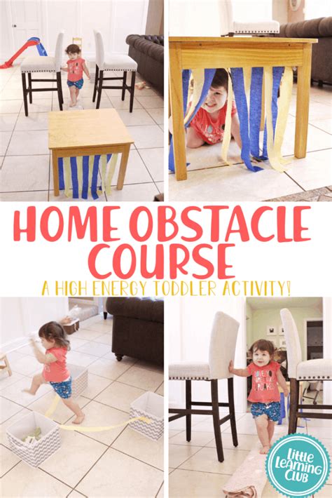 Indoor Obstacle Course Ideas