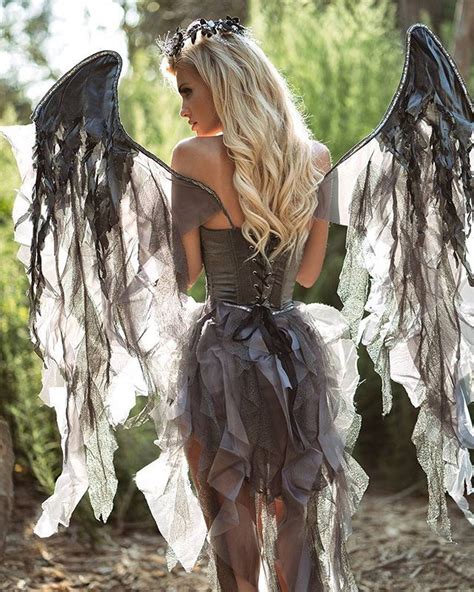 Bring The Magic This Halloween Shop This Deluxe Dark Angel Costume