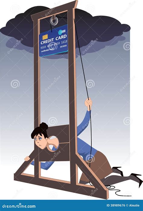 Guillotine Cartoon Illustration 70365005