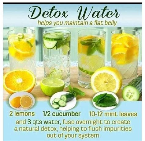 Clear Skin With Detox Water Healthy Detox Healthy Detox Cleanse