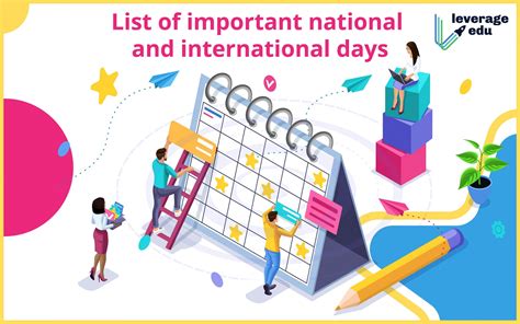 List Of Important National And International Days In 2021 Leverage Edu