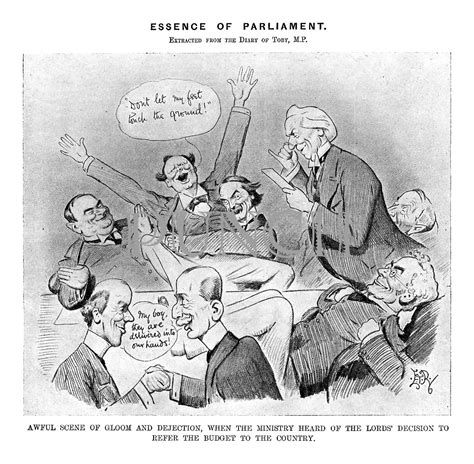 Edwardian Politics Parliament Churchill Lloyd George