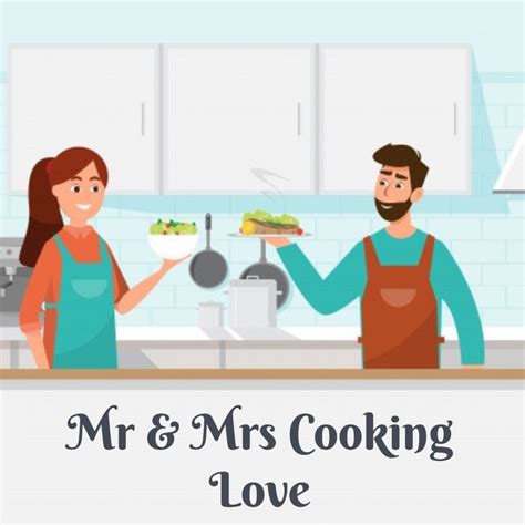 Mr And Mrs Cooking Love Home
