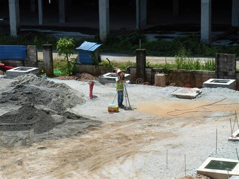 See more of paid survey site malaysia on facebook. Surveyor With Survey Equipment At The Construction Site ...