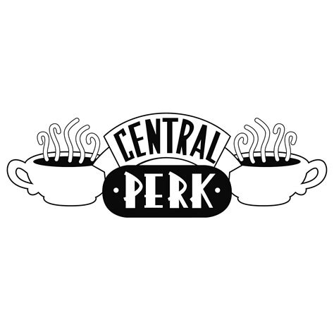 Printable Central Perk Logo Printable Word Searches