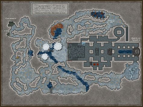 Fantasy Style Map Of Decked Out Level 1 R Hermitcraft