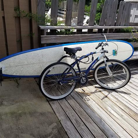 Removable Longboard Surfboard Bike Rack