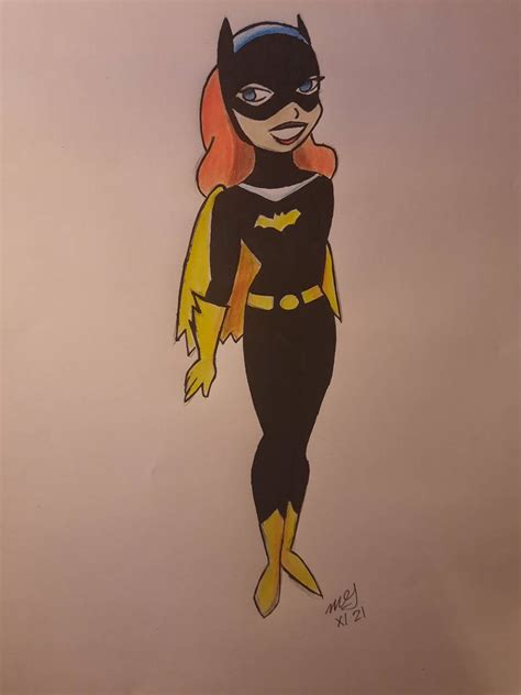 Batgirl Btas Drawing By Cpuknightx1 On Deviantart