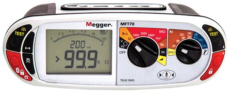 Mft70 Megger Probador De Instalaciones Multifunción Serie Mft70 0